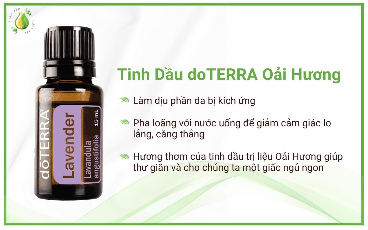 Tinh dầu Oải Hương Lavender - Thư giãn, hỗ trợ giấc ngủ 21 tinh dau oai huong doterra lavender FB » Tinh Dầu Trị Liệu doTERRA